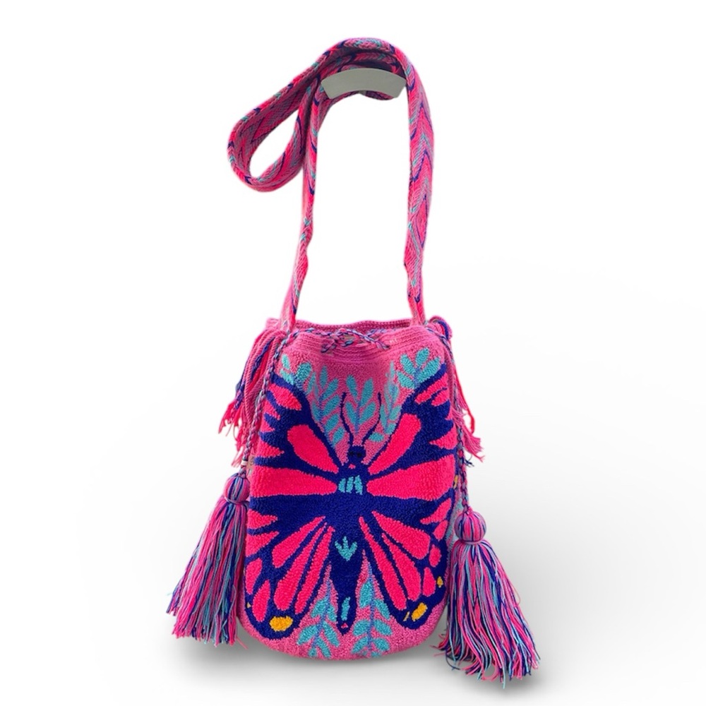Authentic Handmade Wayuu Bag – Ancestral Artisan Woven Mochila –  One of a Kind